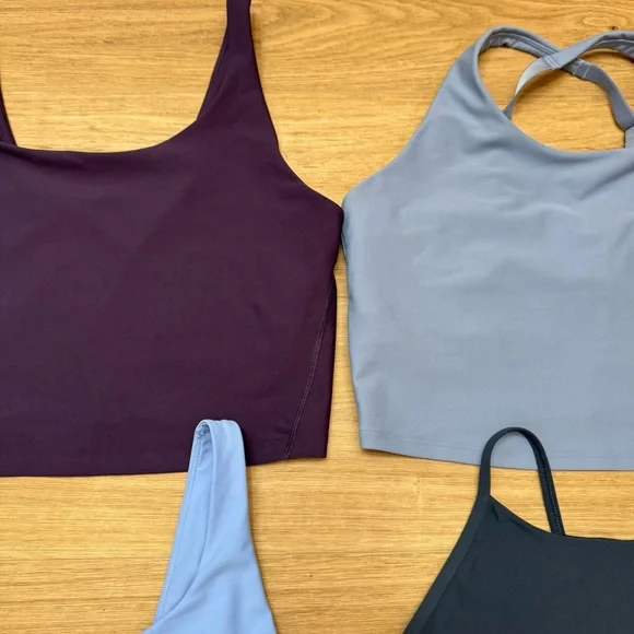 Old Navy Active Powersoft Bundle Of 4 Sports Bras Women XL Longline - Picture 4 of 12